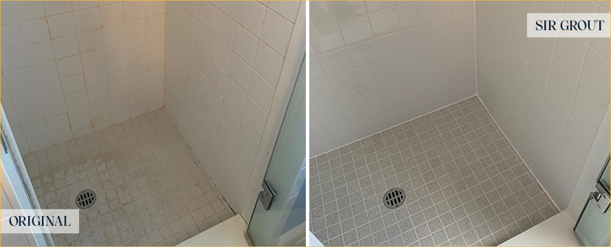 Shower Beautifully Restored by Our Expert Tile and Grout Cleaners in Birmingham, MI