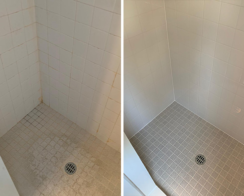 Shower Restored by Our Tile and Grout Cleaners in Birmingham, MI